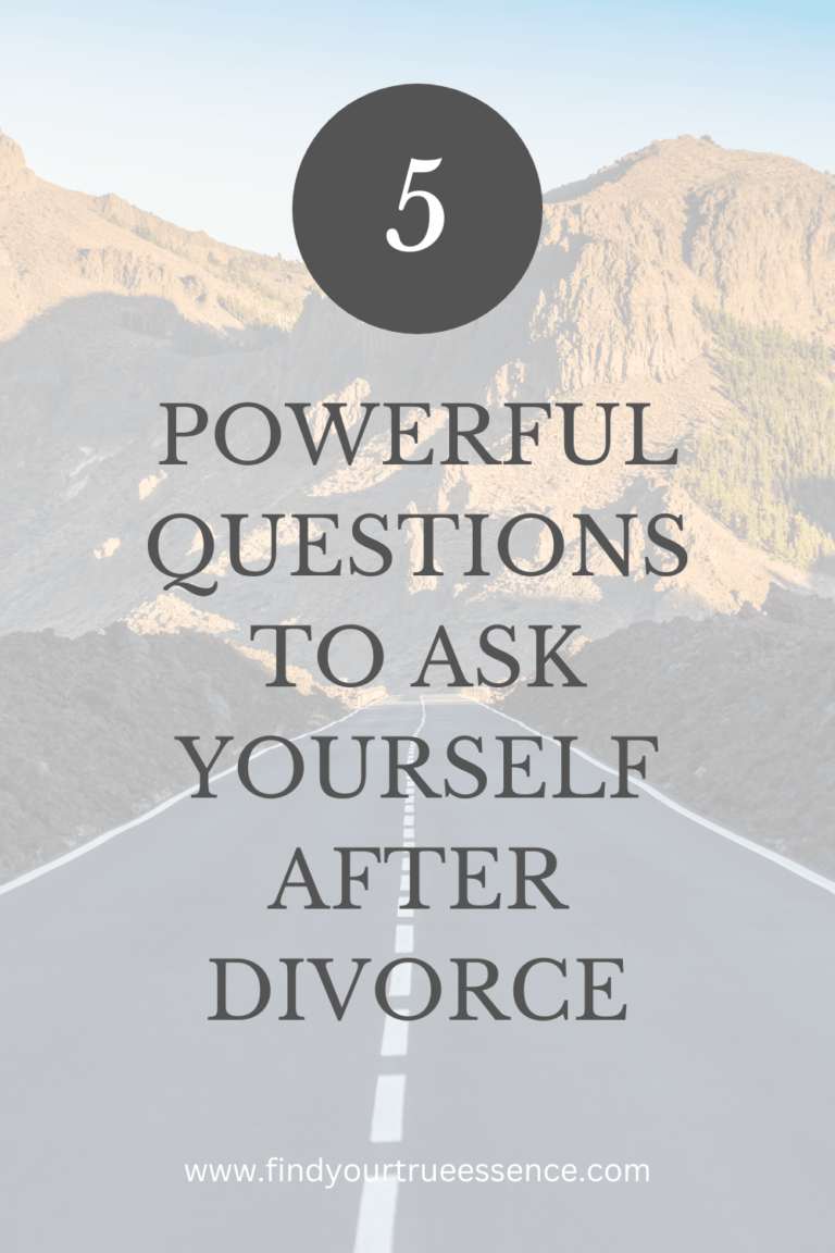 5 Powerful Questions to Ask Yourself After Divorce