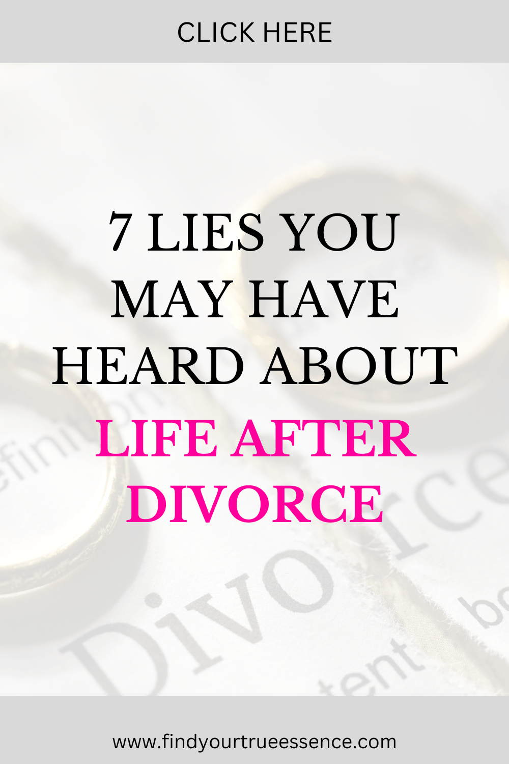 7 Lies You May Have Heard About Life After Divorce